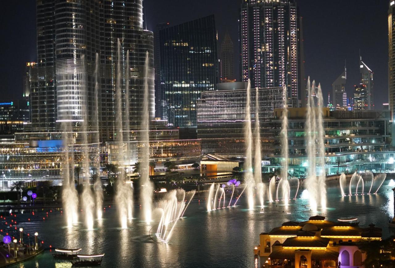 Elite Royal Apartment - Full Burj Khalifa & Fountain View - Opal - 2 Bedrooms Plus 1 Open Bedroom Without Partition Dubai Exteriör bild