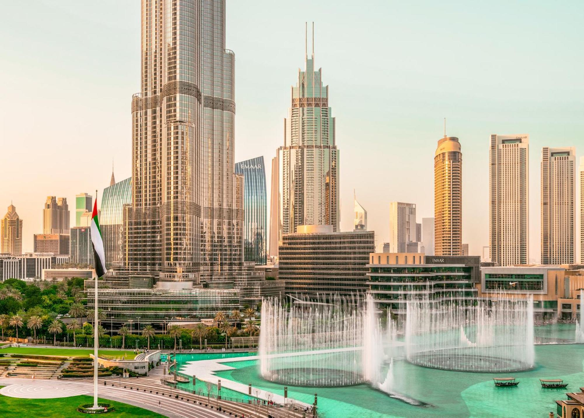 Elite Royal Apartment - Full Burj Khalifa & Fountain View - Opal - 2 Bedrooms Plus 1 Open Bedroom Without Partition Dubai Exteriör bild