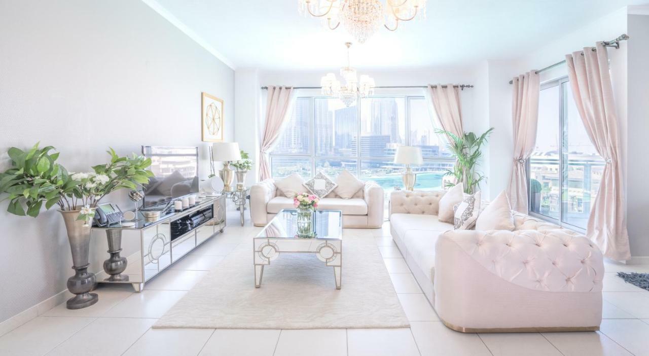 Elite Royal Apartment - Full Burj Khalifa & Fountain View - Opal - 2 Bedrooms Plus 1 Open Bedroom Without Partition Dubai Exteriör bild